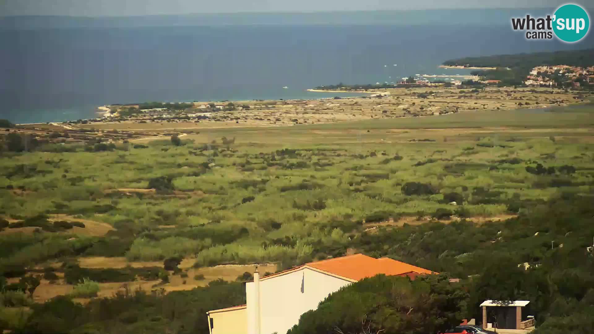 View from Gligora Cheese Factory Kolan – Pag island