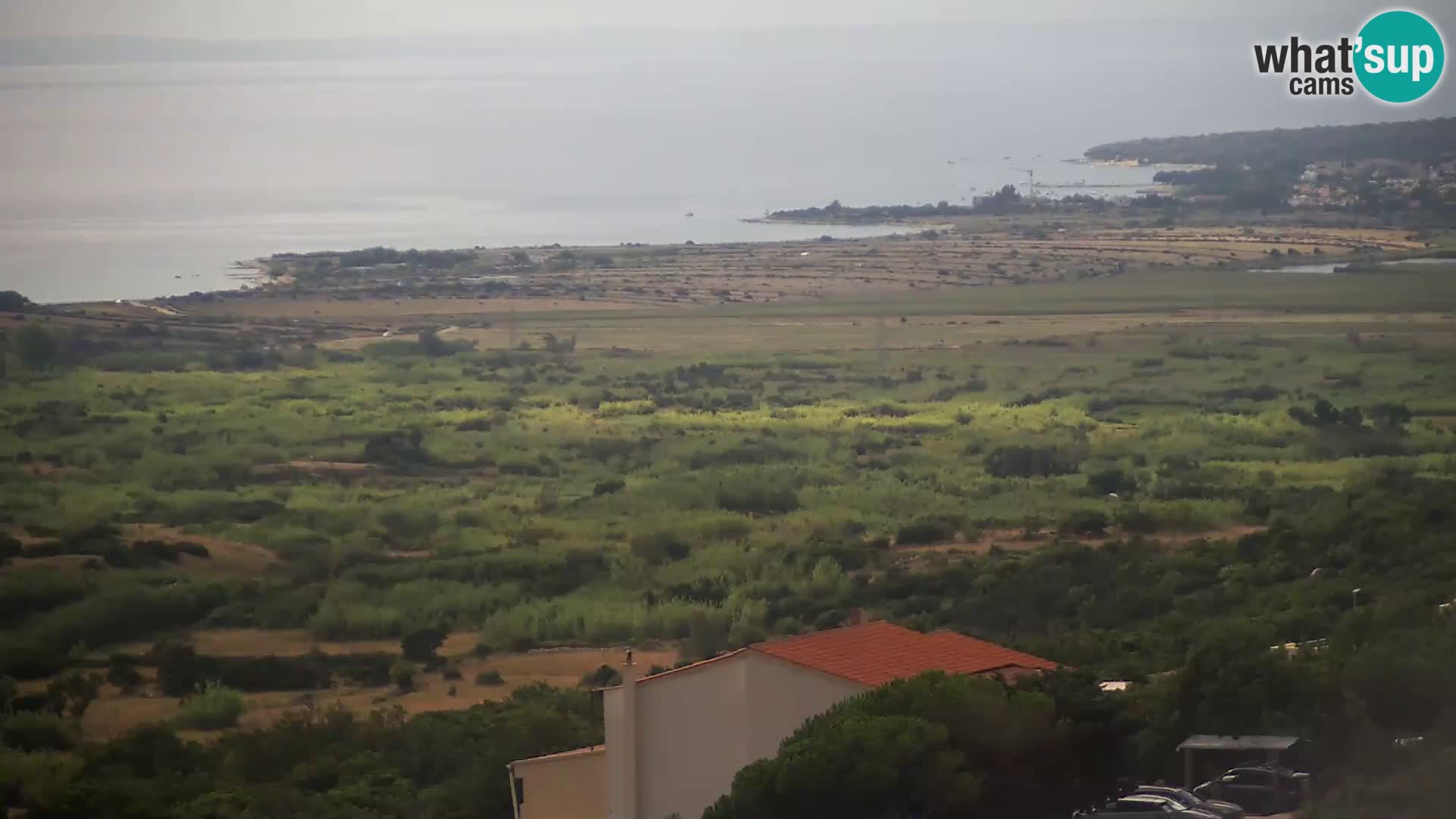 Vue de l’usine de fromage Gligora Kolan – île de Pag