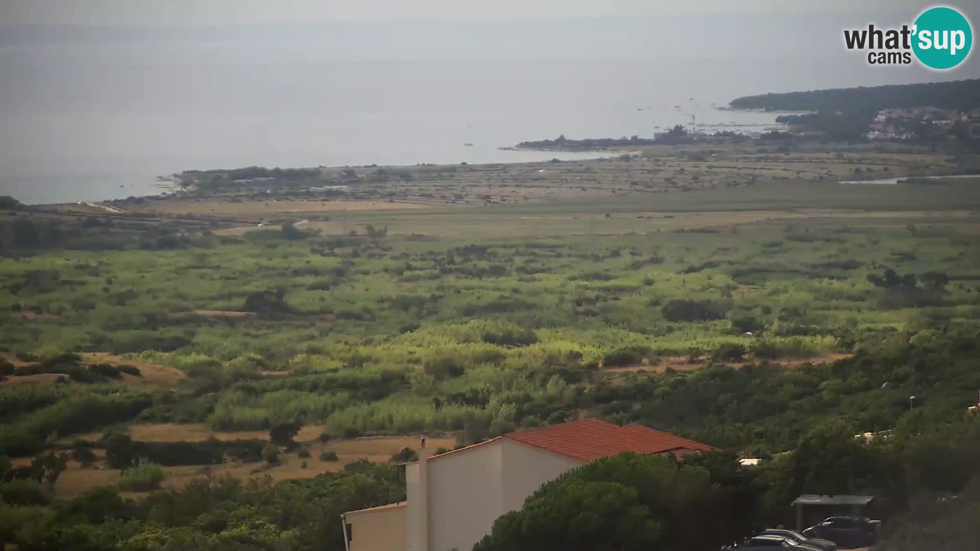View from Gligora Cheese Factory Kolan – Pag island