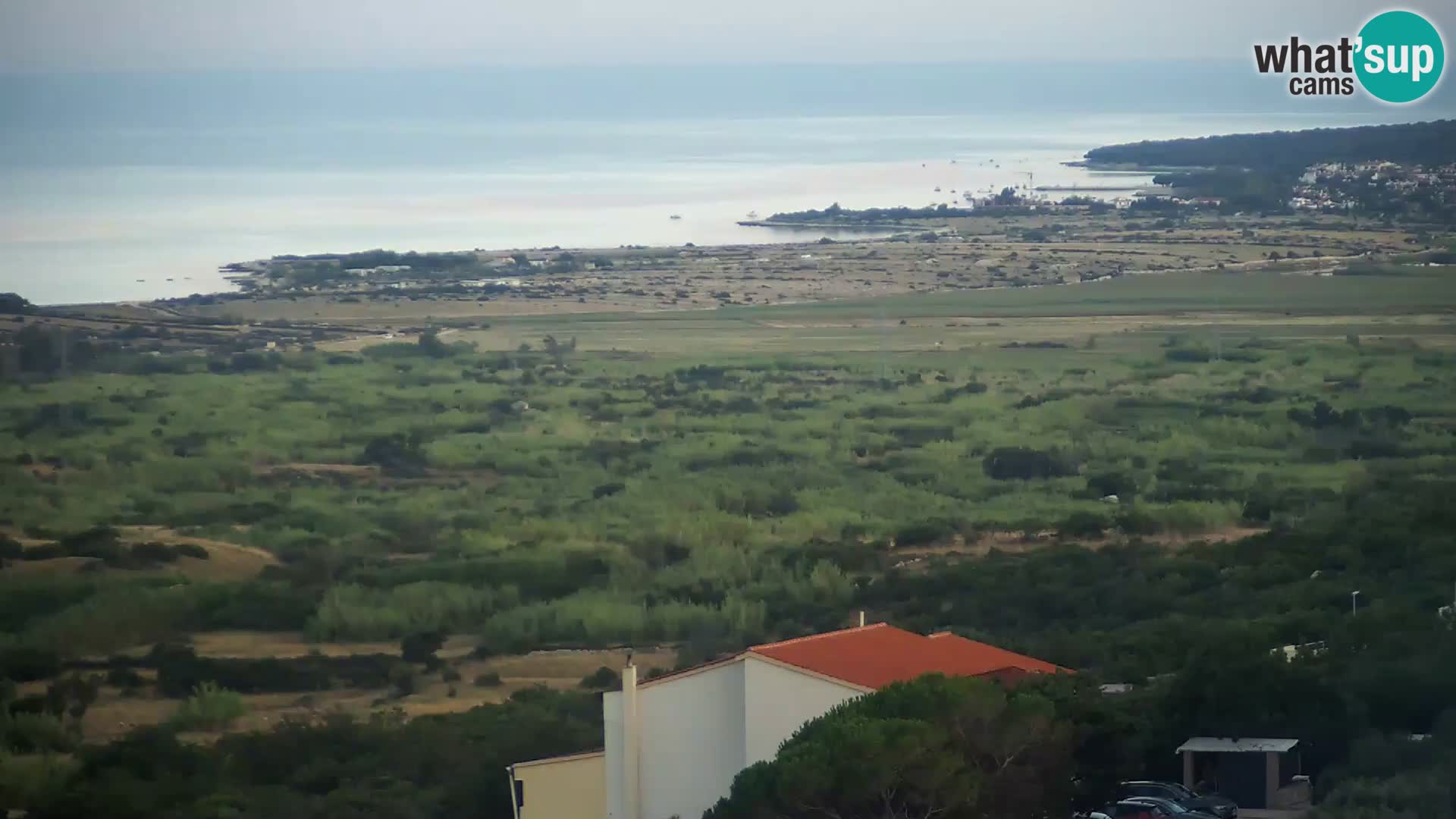 View from Gligora Cheese Factory Kolan – Pag island