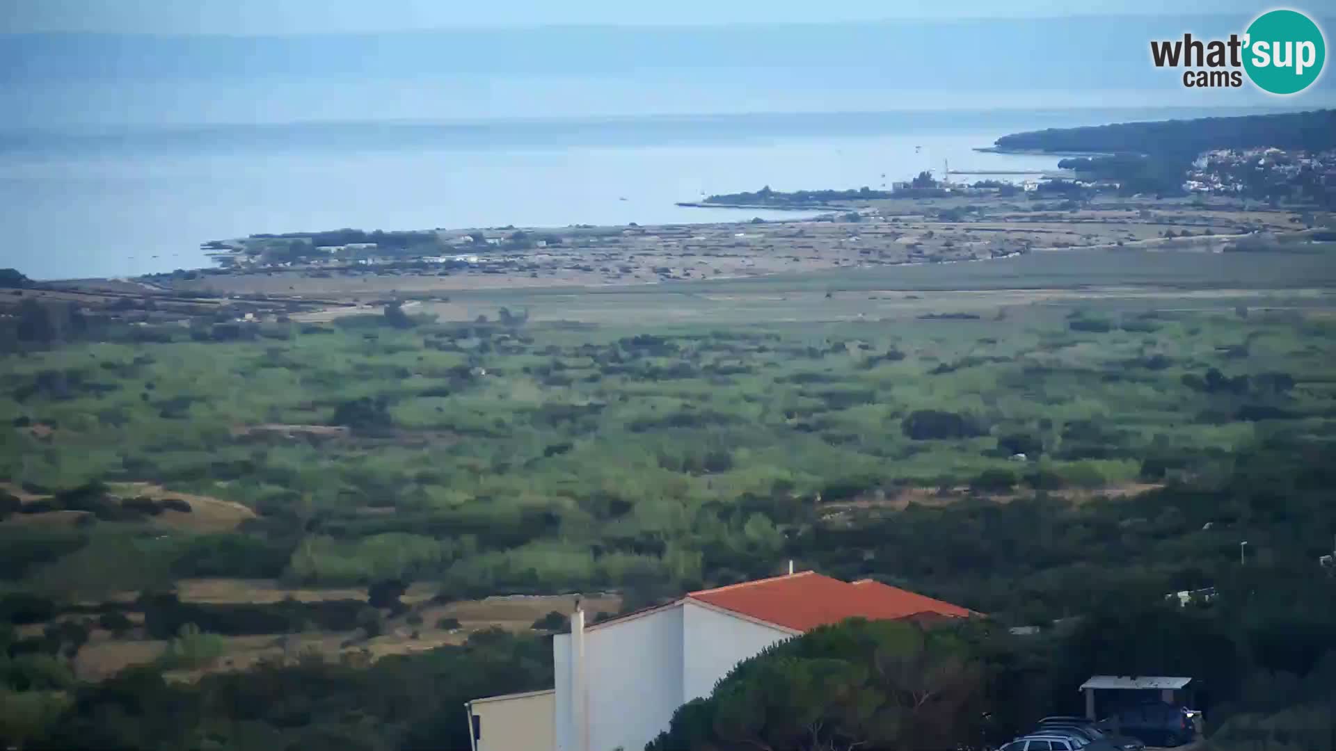 View from Gligora Cheese Factory Kolan – Pag island
