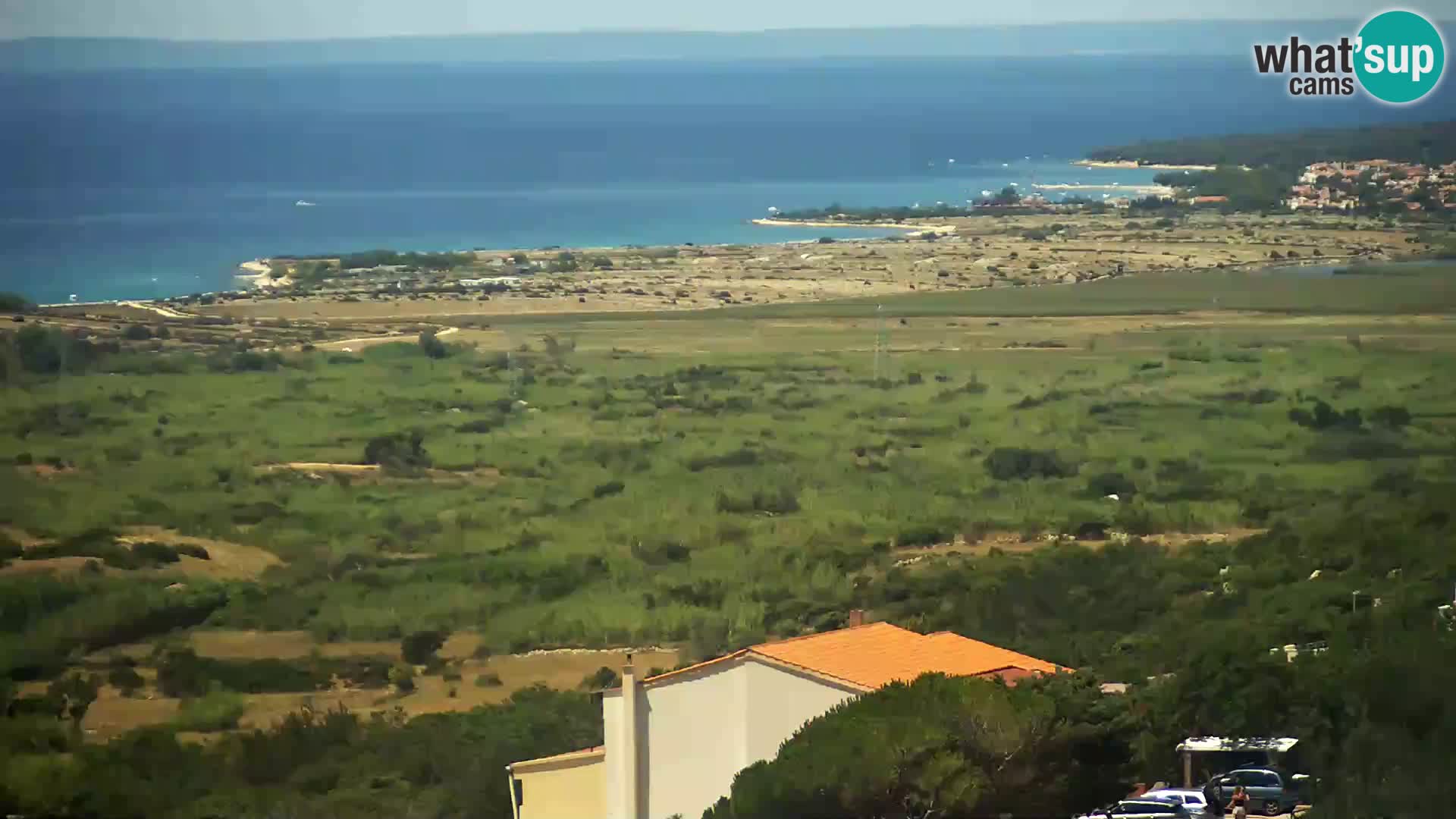 View from Gligora Cheese Factory Kolan – Pag island