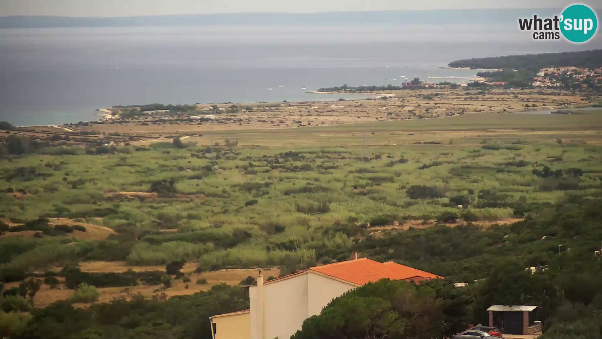 View from Gligora Cheese Factory Kolan – Pag island
