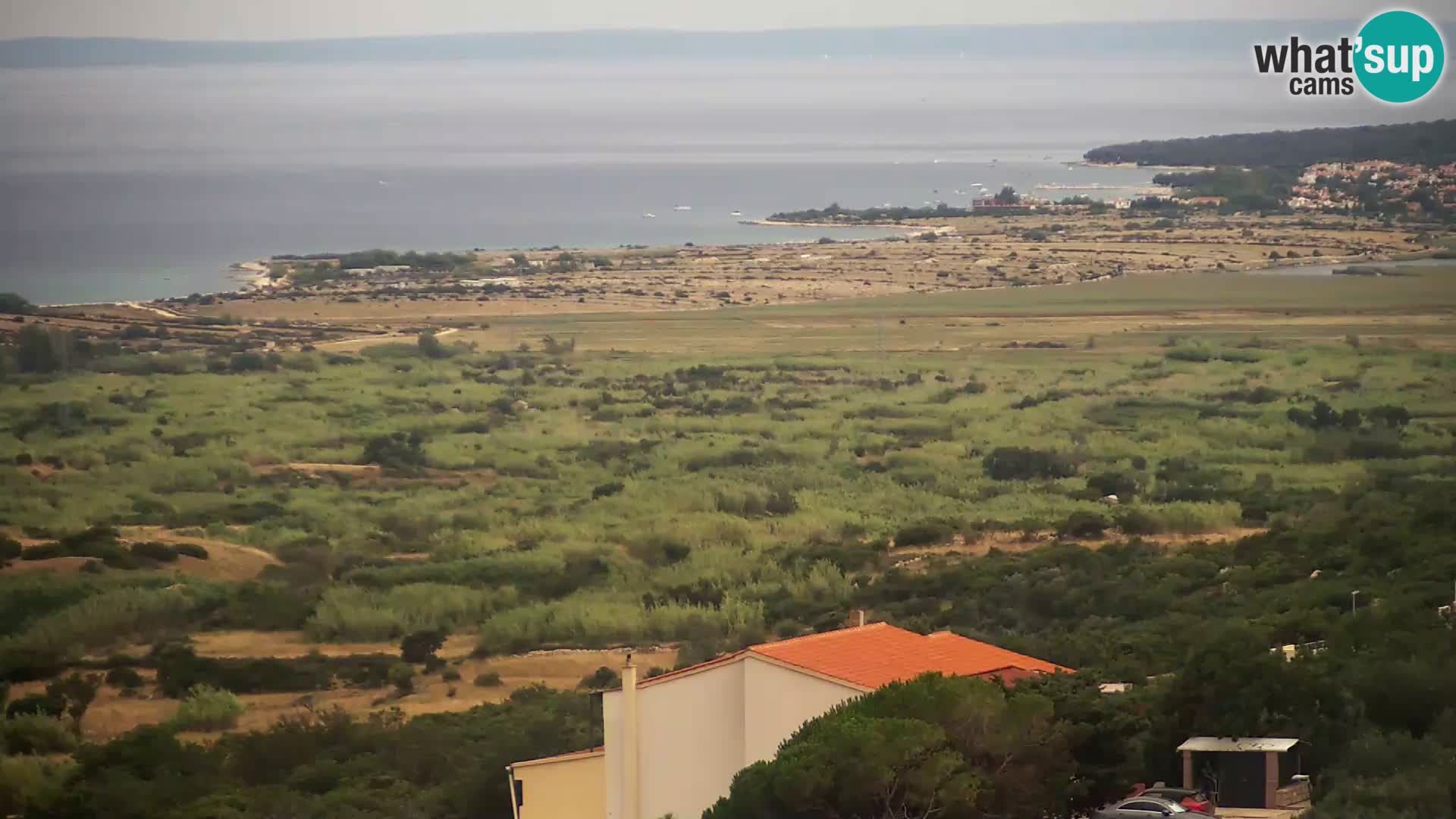 Vista de la fábrica de queso Gligora Kolan – Isla Pag