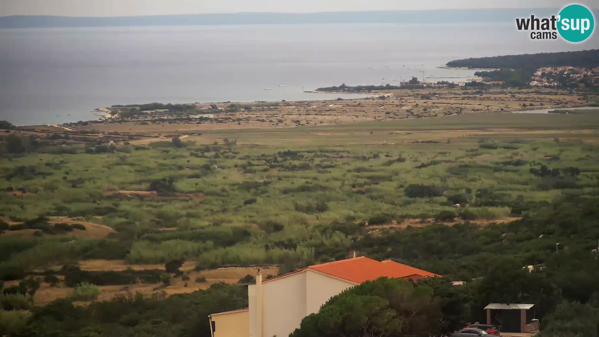 View from Gligora Cheese Factory Kolan – Pag island