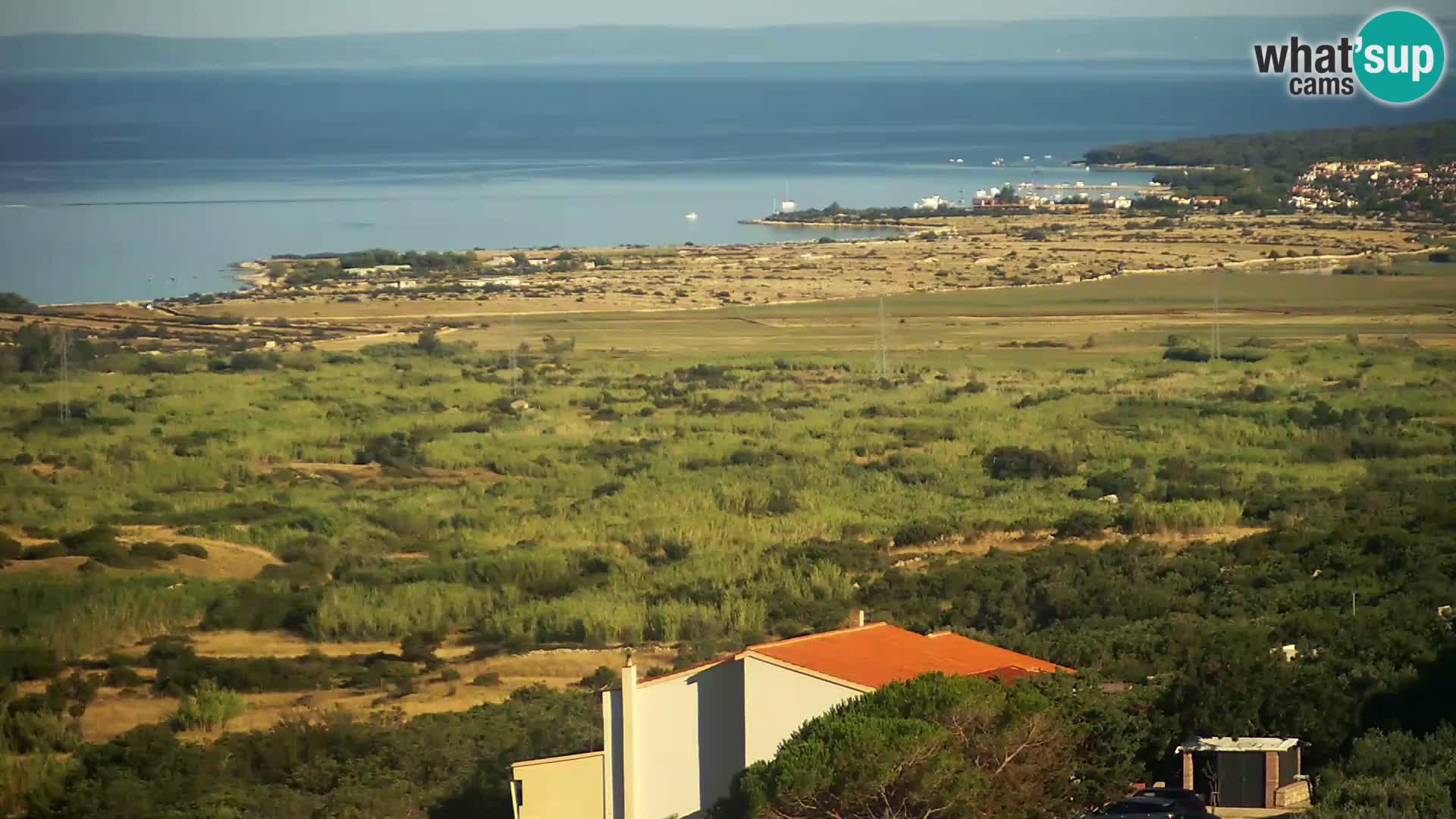 View from Gligora Cheese Factory Kolan – Pag island