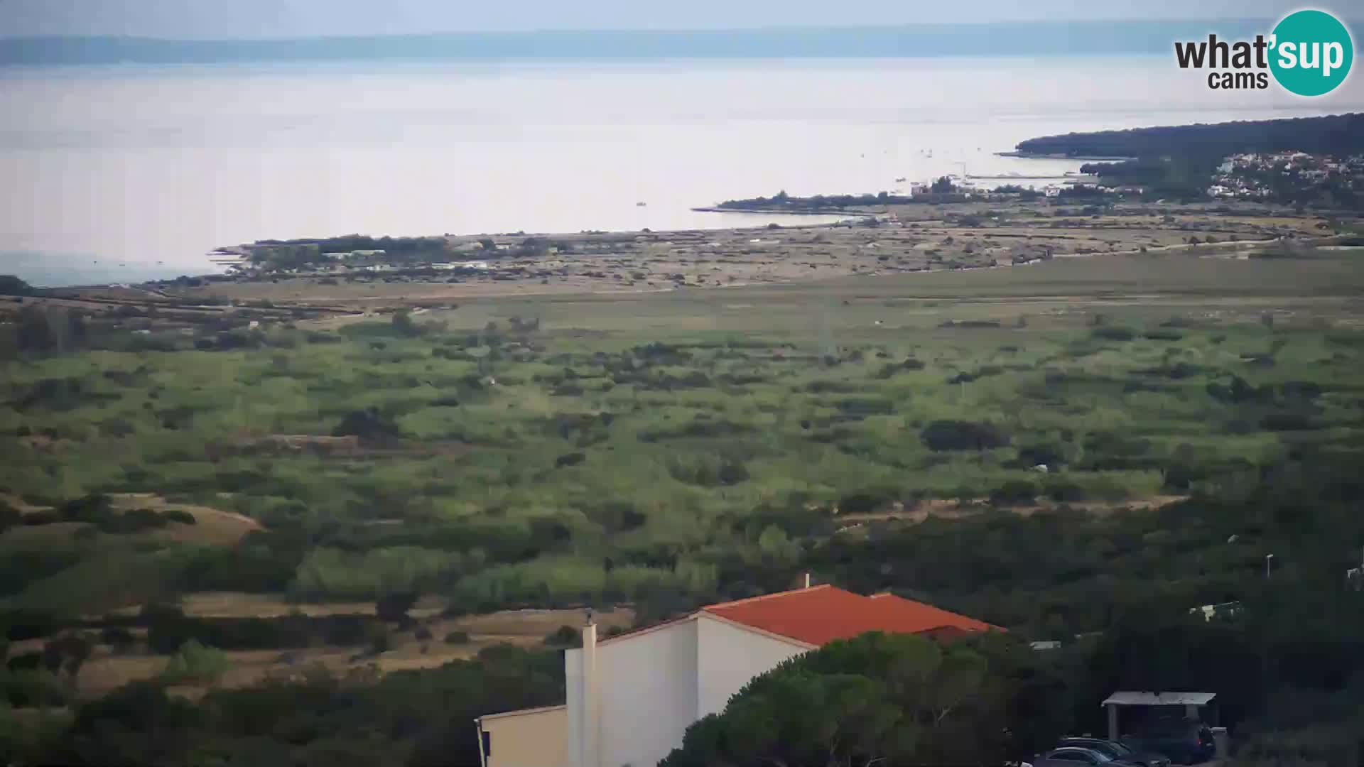 Vista de la fábrica de queso Gligora Kolan – Isla Pag