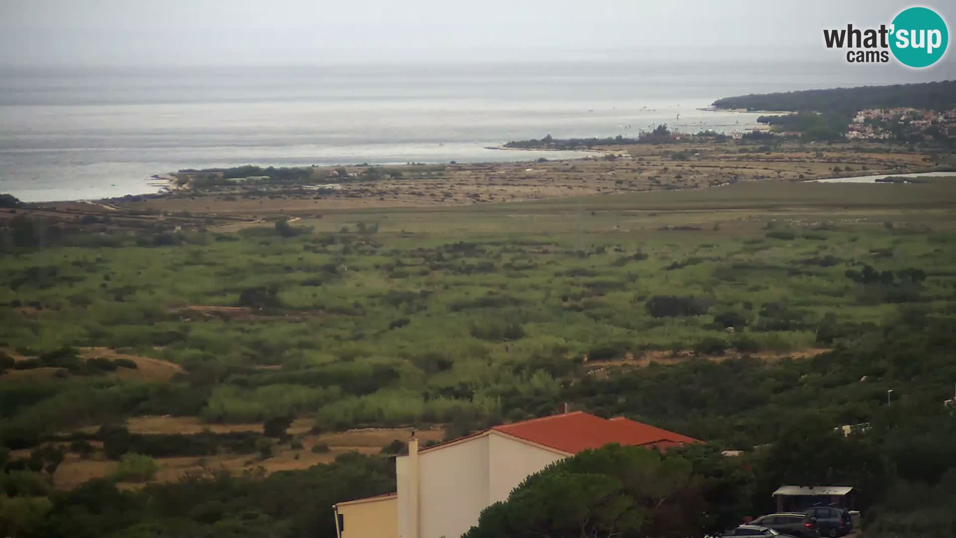 Vista de la fábrica de queso Gligora Kolan – Isla Pag