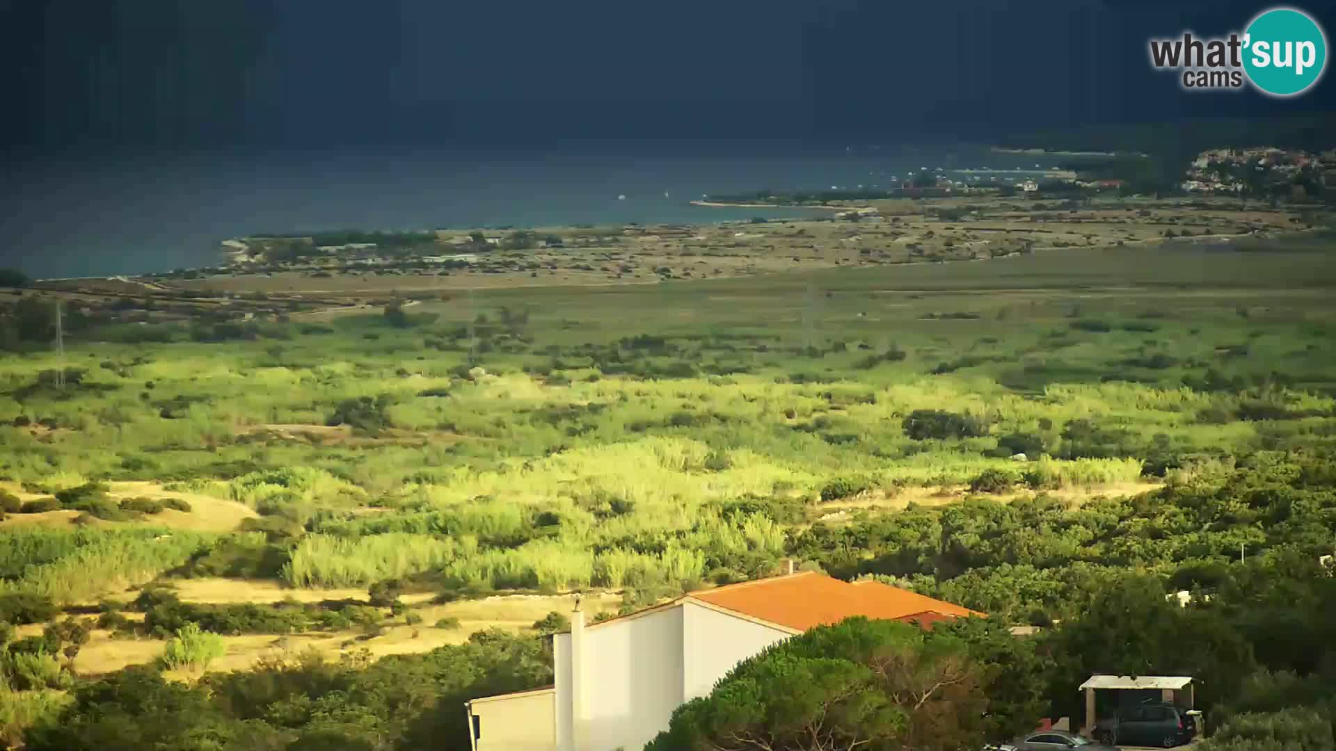 View from Gligora Cheese Factory Kolan – Pag island