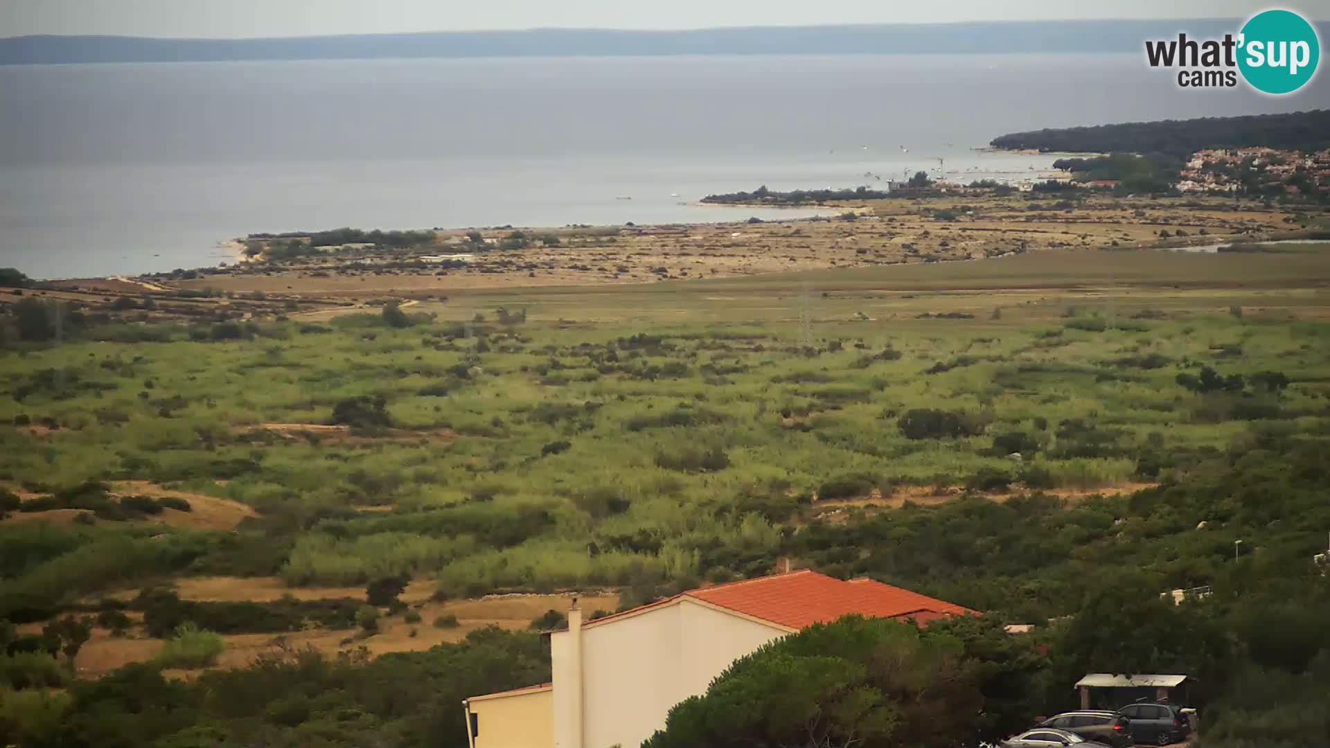 View from Gligora Cheese Factory Kolan – Pag island