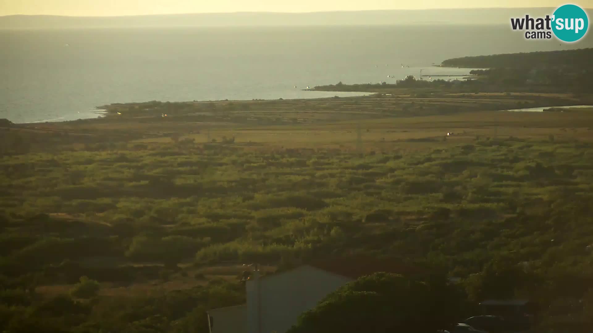 View from Gligora Cheese Factory Kolan – Pag island