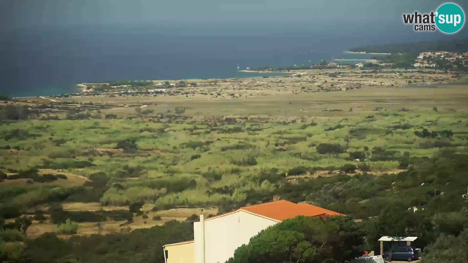 Vista de la fábrica de queso Gligora Kolan – Isla Pag