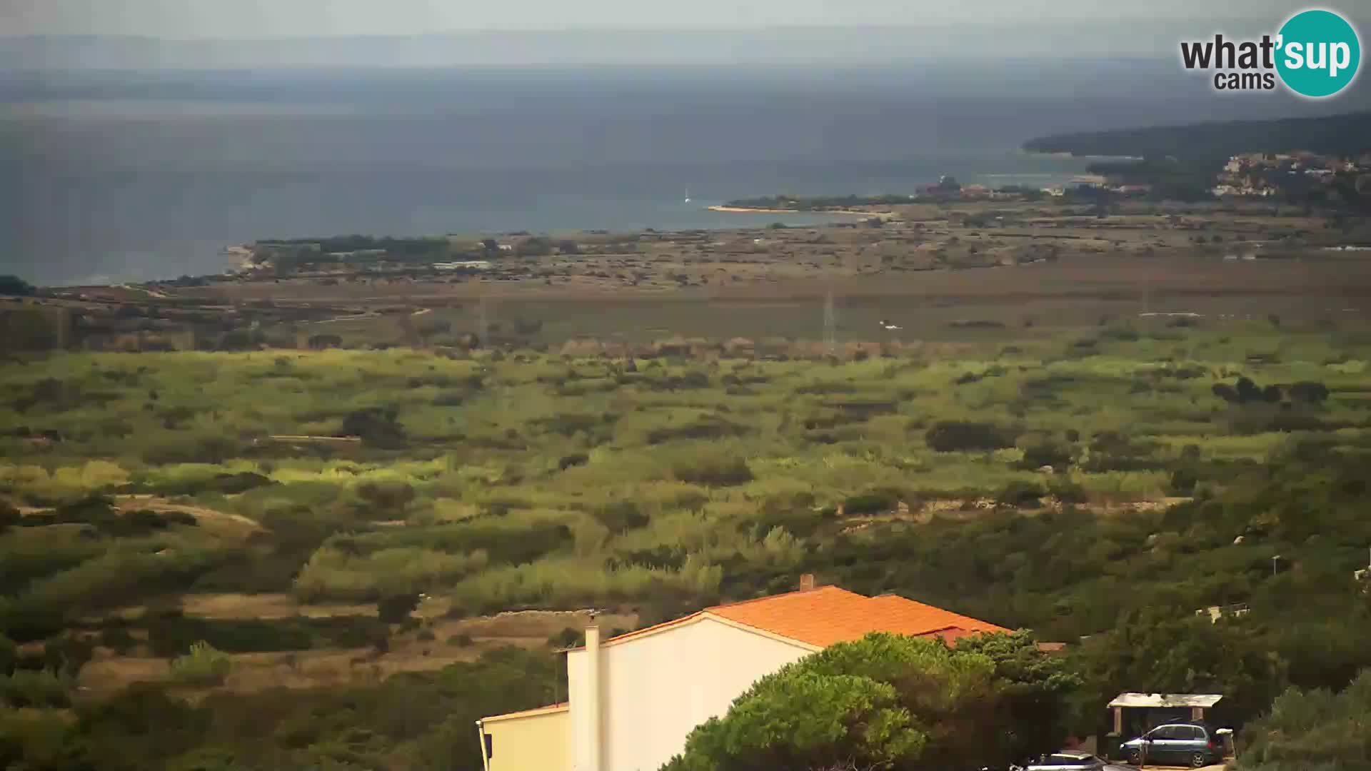 View from Gligora Cheese Factory Kolan – Pag island