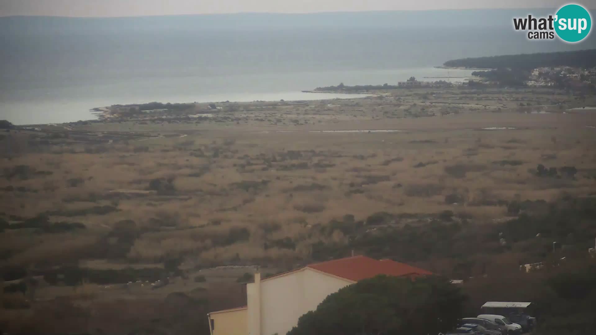 Vue de l’usine de fromage Gligora Kolan – île de Pag