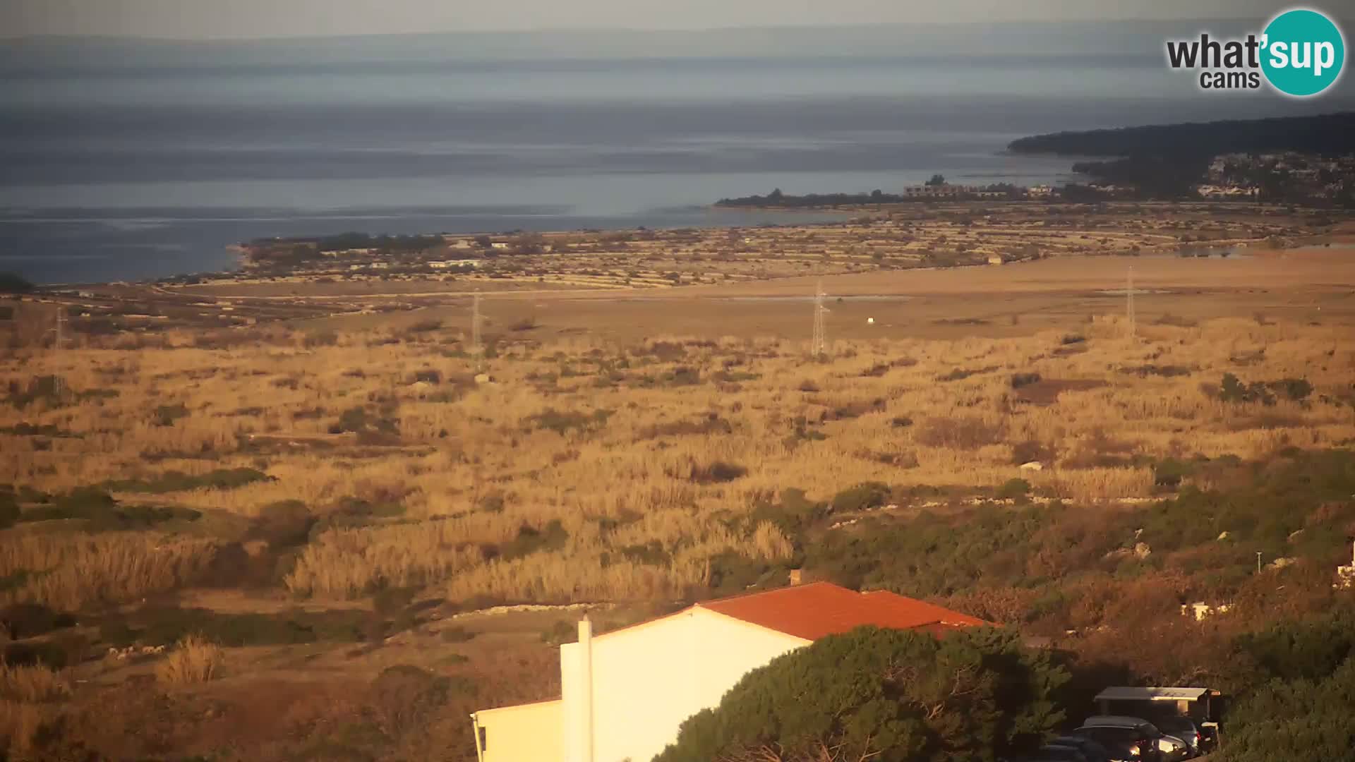 Vue de l’usine de fromage Gligora Kolan – île de Pag