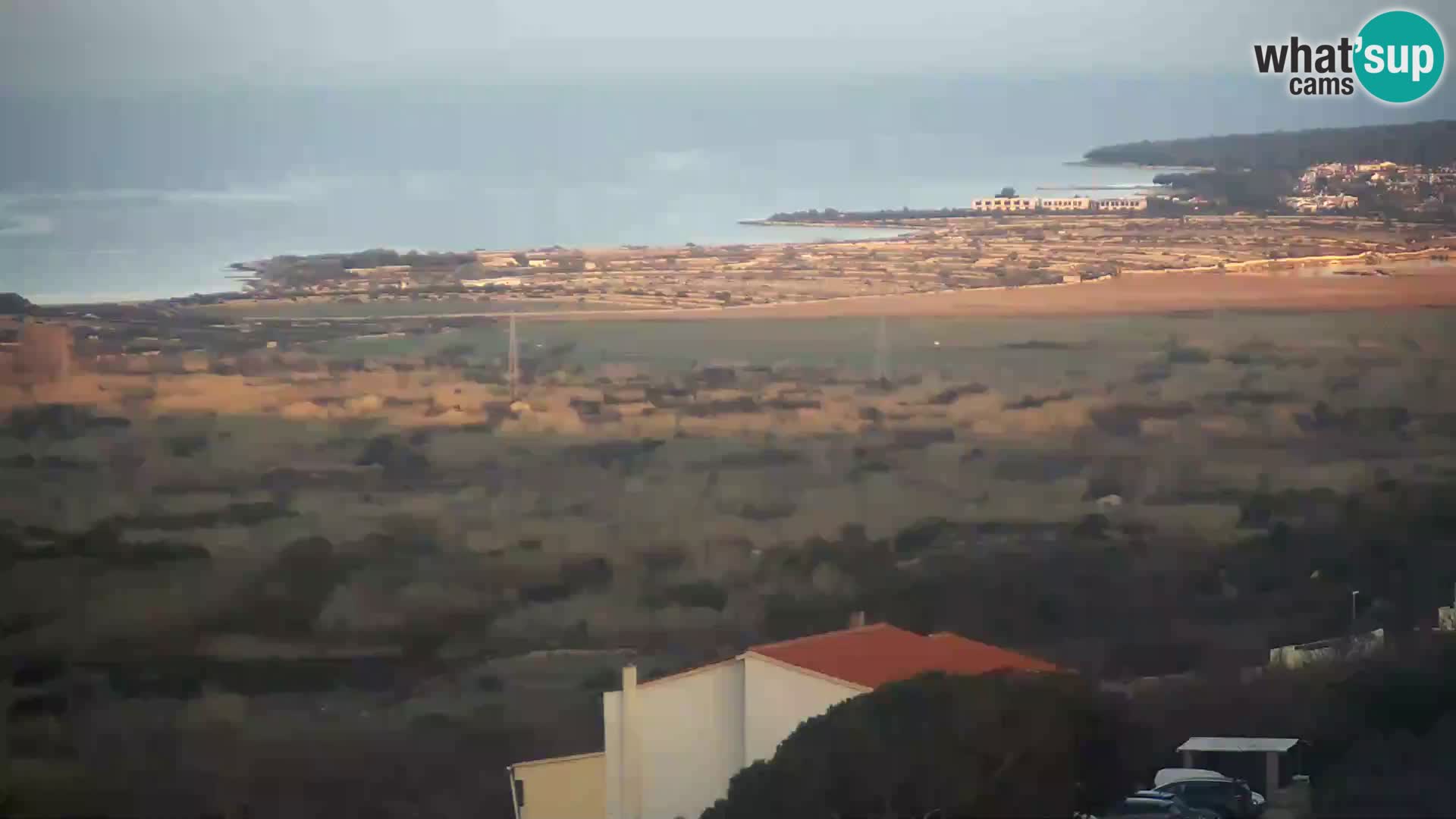 Vue de l’usine de fromage Gligora Kolan – île de Pag