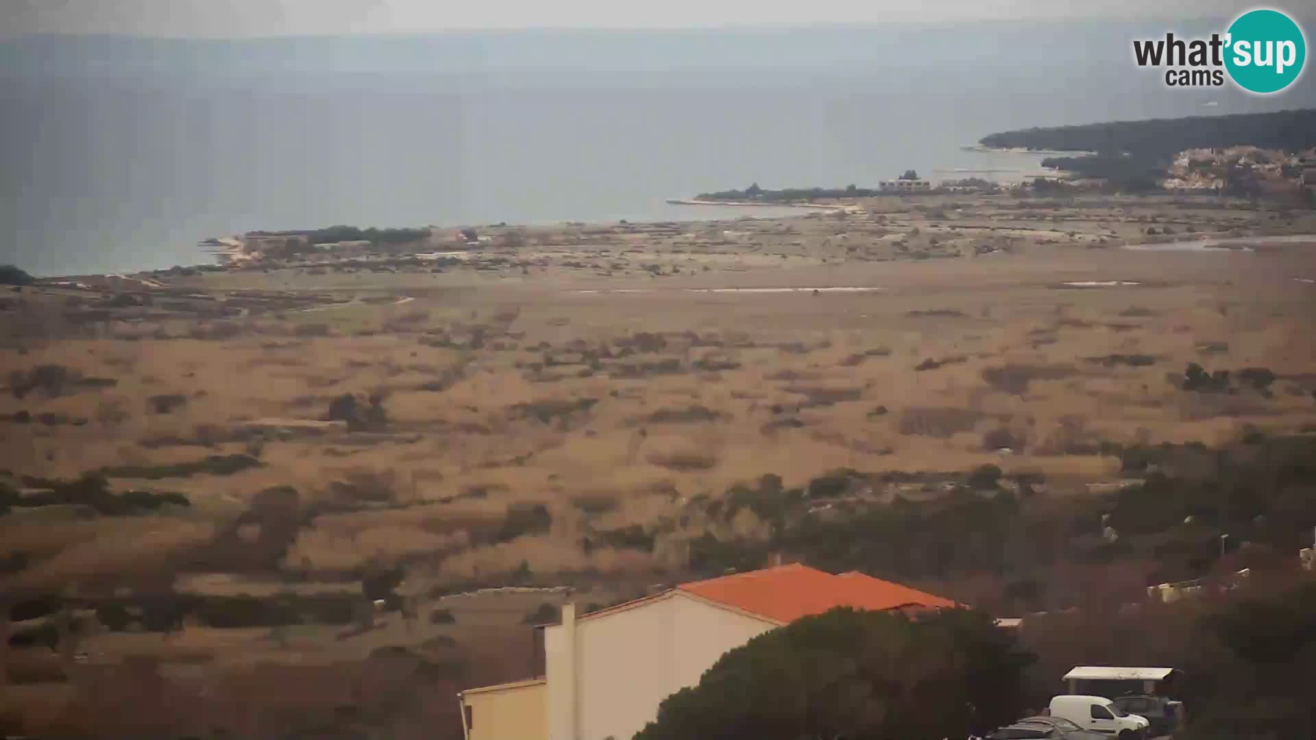 View from Gligora Cheese Factory Kolan – Pag island