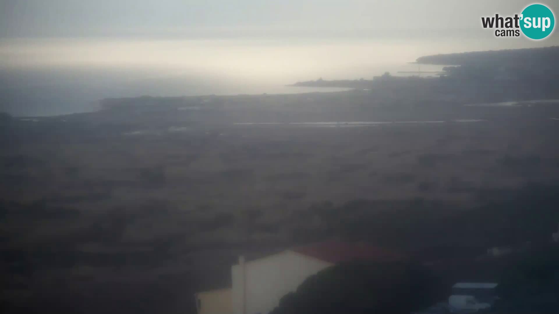 Vue de l’usine de fromage Gligora Kolan – île de Pag