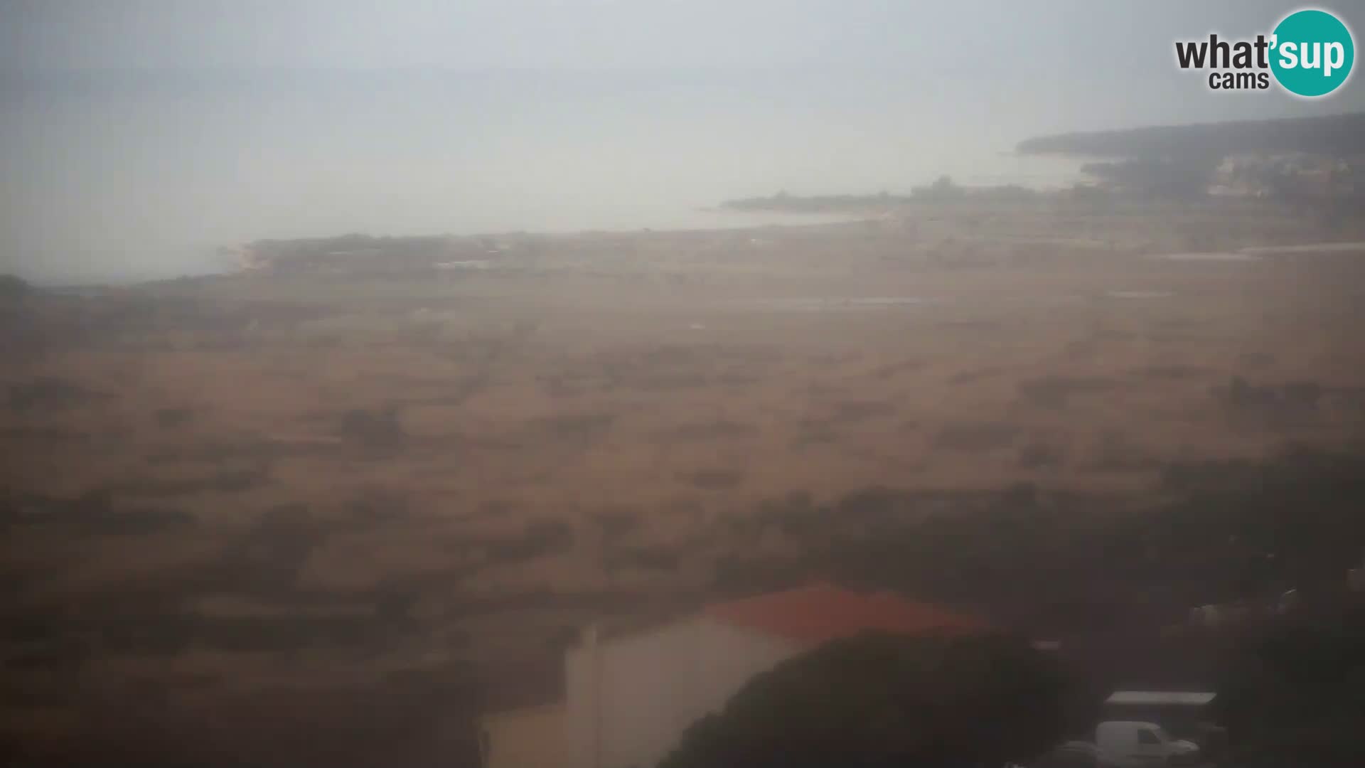 View from Gligora Cheese Factory Kolan – Pag island