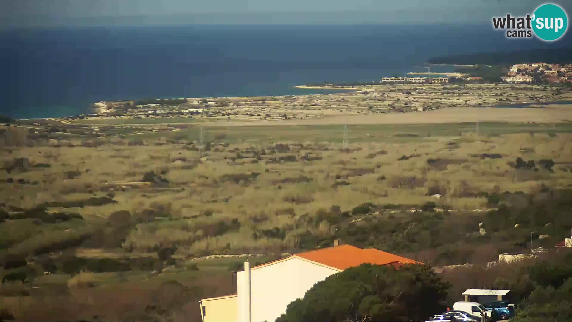 Vista de la fábrica de queso Gligora Kolan – Isla Pag