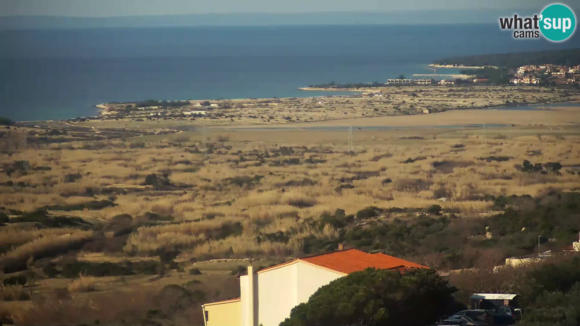 Vista de la fábrica de queso Gligora Kolan – Isla Pag