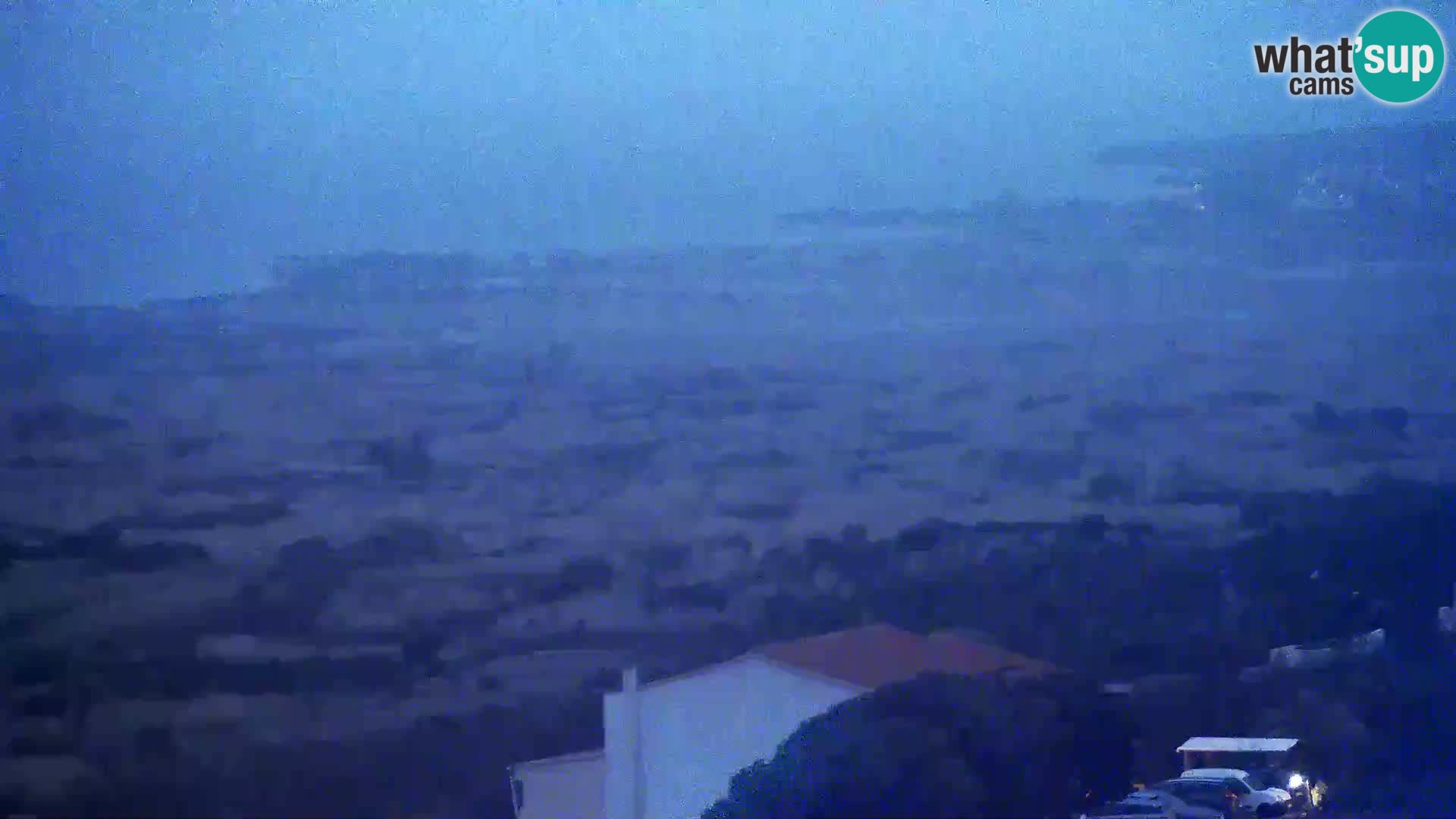 Blick von Gligora Käse Fabrik Kolan – Pag Insel