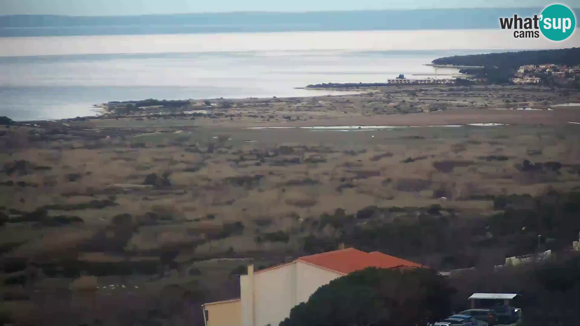 Vista de la fábrica de queso Gligora Kolan – Isla Pag