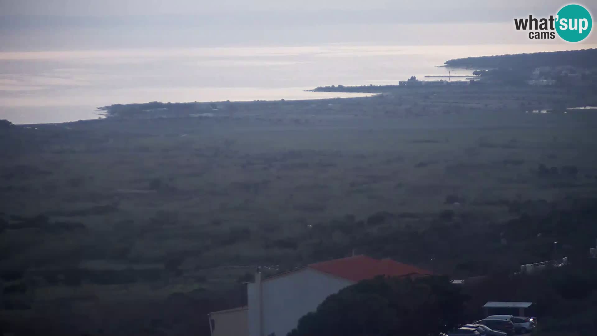 View from Gligora Cheese Factory Kolan – Pag island