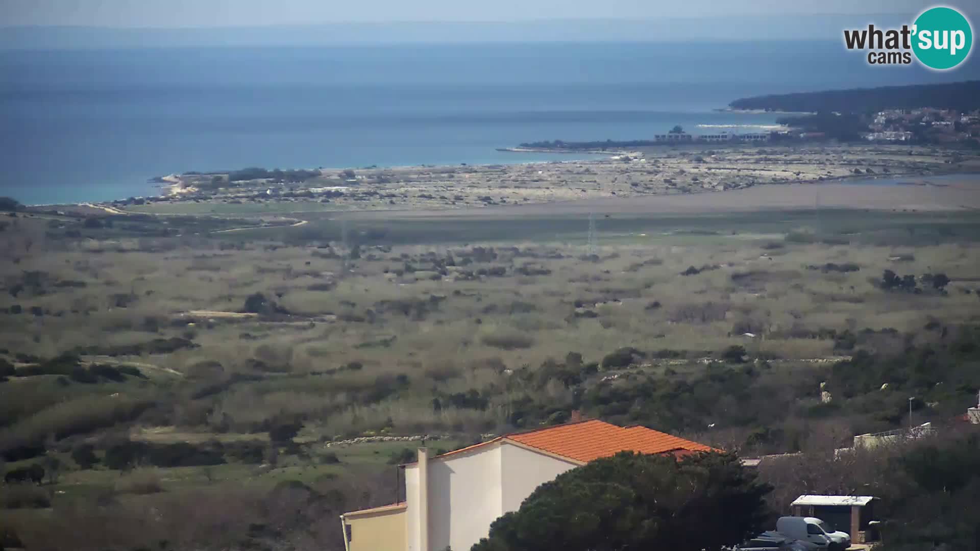 View from Gligora Cheese Factory Kolan – Pag island