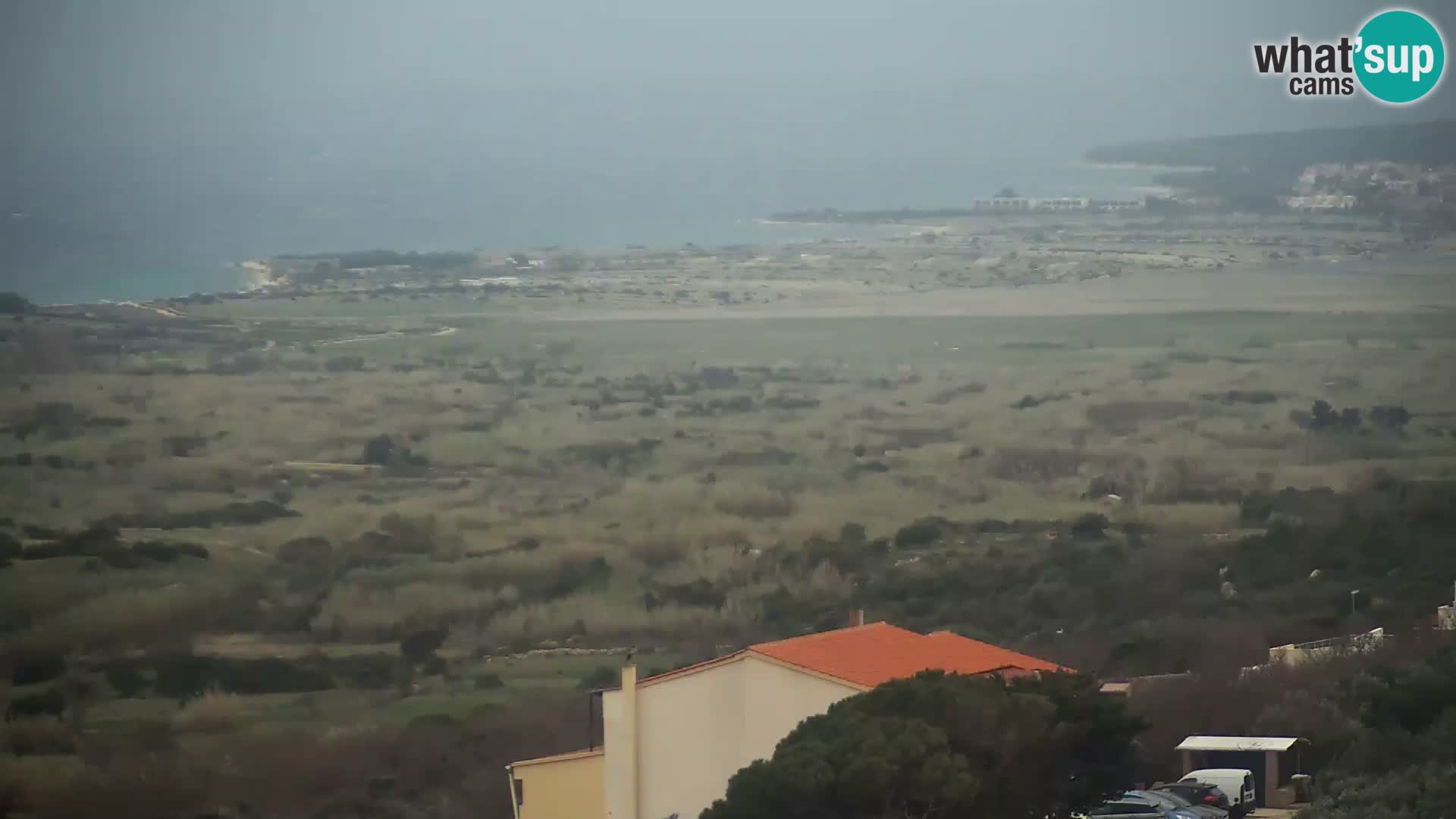 Vue de l’usine de fromage Gligora Kolan – île de Pag
