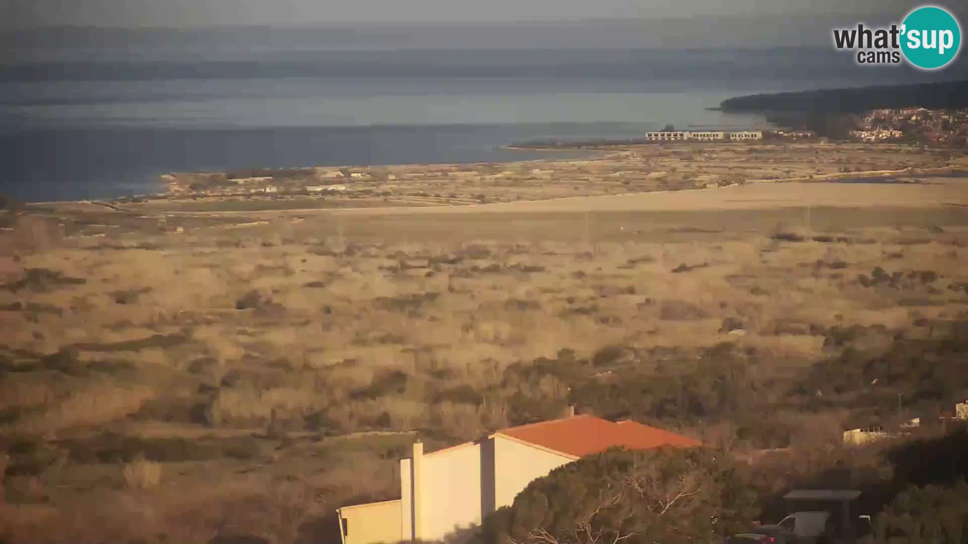 Blick von Gligora Käse Fabrik Kolan – Pag Insel