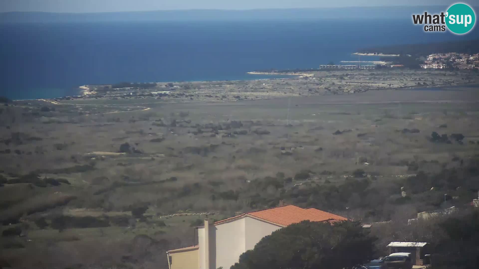 Vista de la fábrica de queso Gligora Kolan – Isla Pag