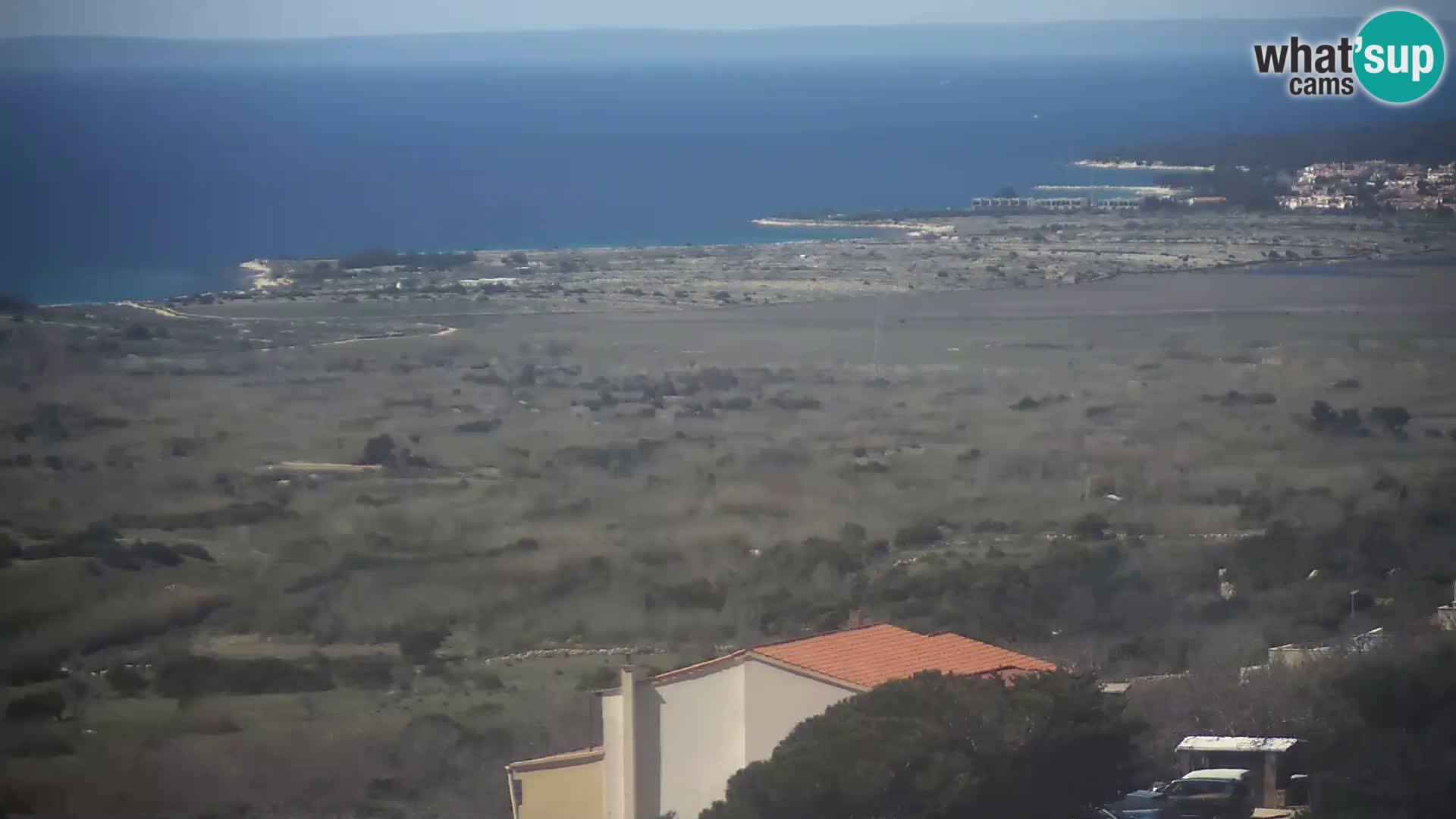 View from Gligora Cheese Factory Kolan – Pag island