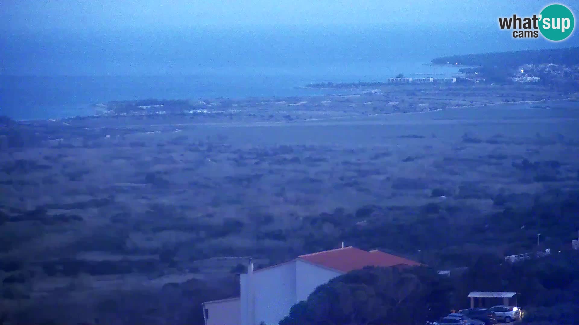 Vue de l’usine de fromage Gligora Kolan – île de Pag