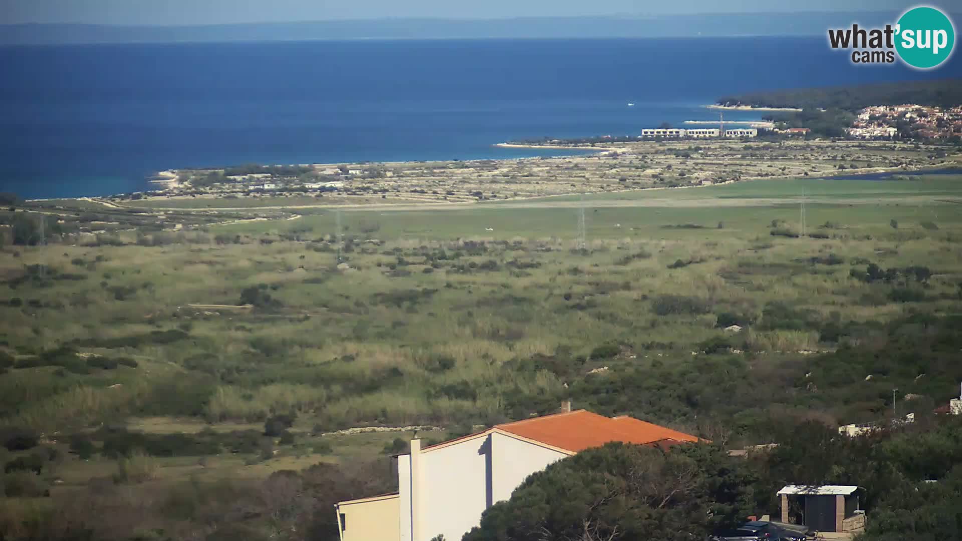 Vista de la fábrica de queso Gligora Kolan – Isla Pag