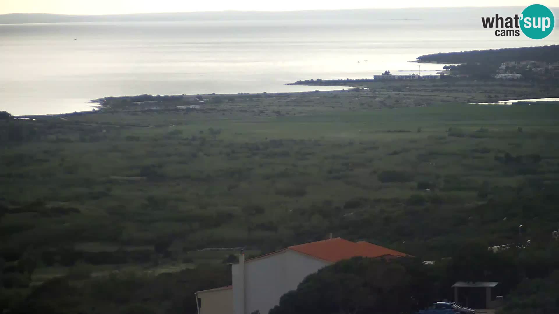 Vista de la fábrica de queso Gligora Kolan – Isla Pag