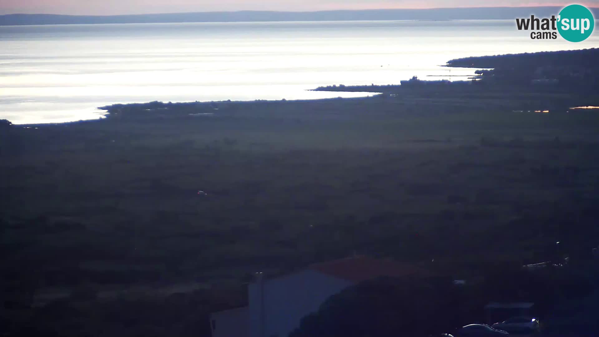 Vue de l’usine de fromage Gligora Kolan – île de Pag