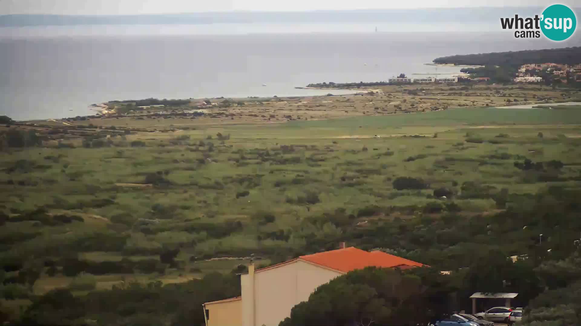 Vue de l’usine de fromage Gligora Kolan – île de Pag