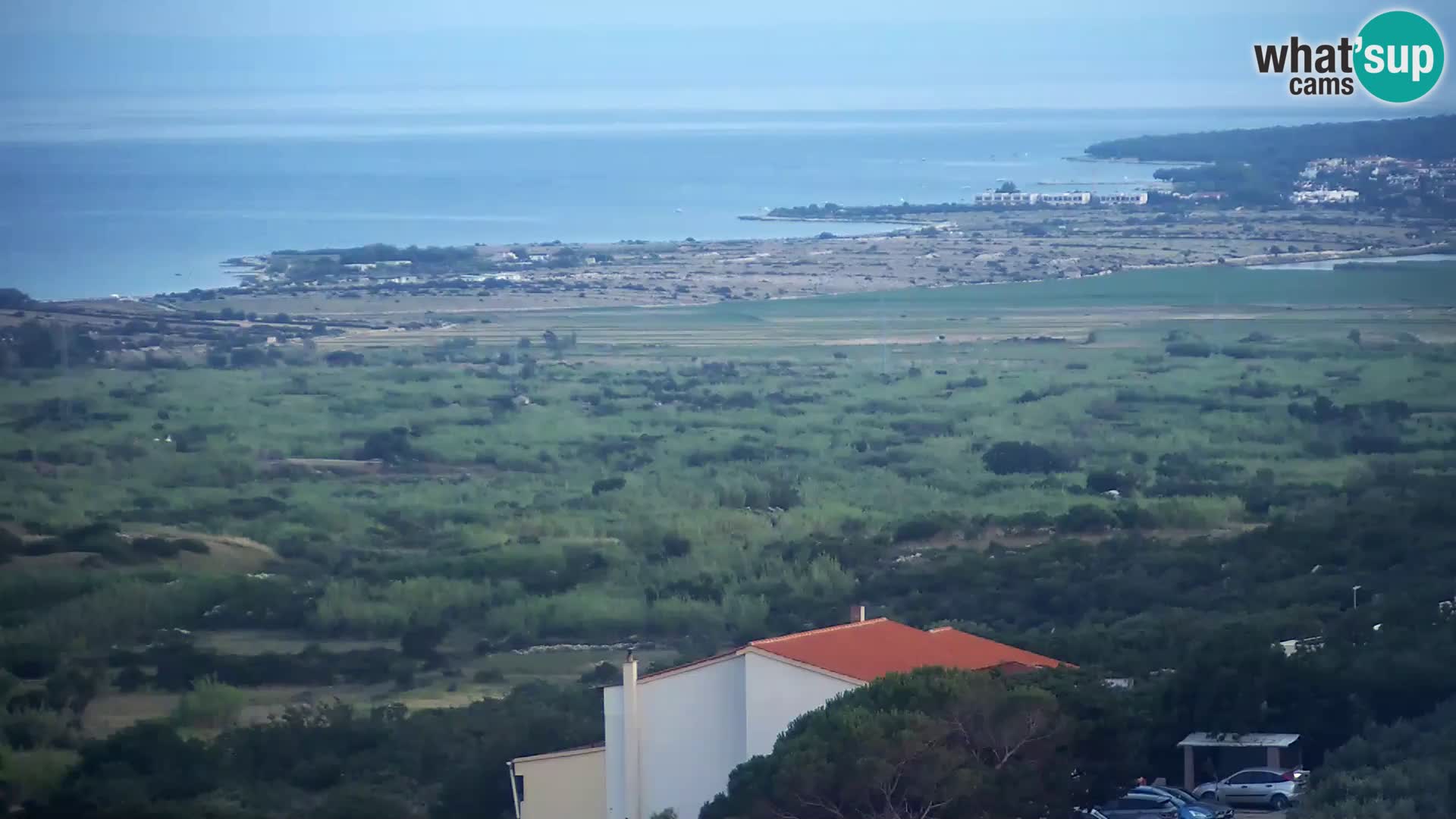 View from Gligora Cheese Factory Kolan – Pag island