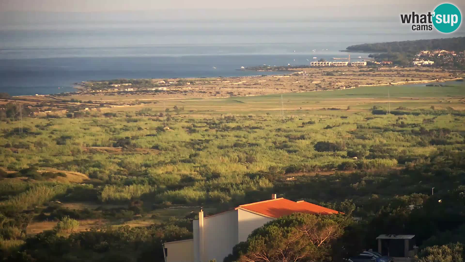 View from Gligora Cheese Factory Kolan – Pag island