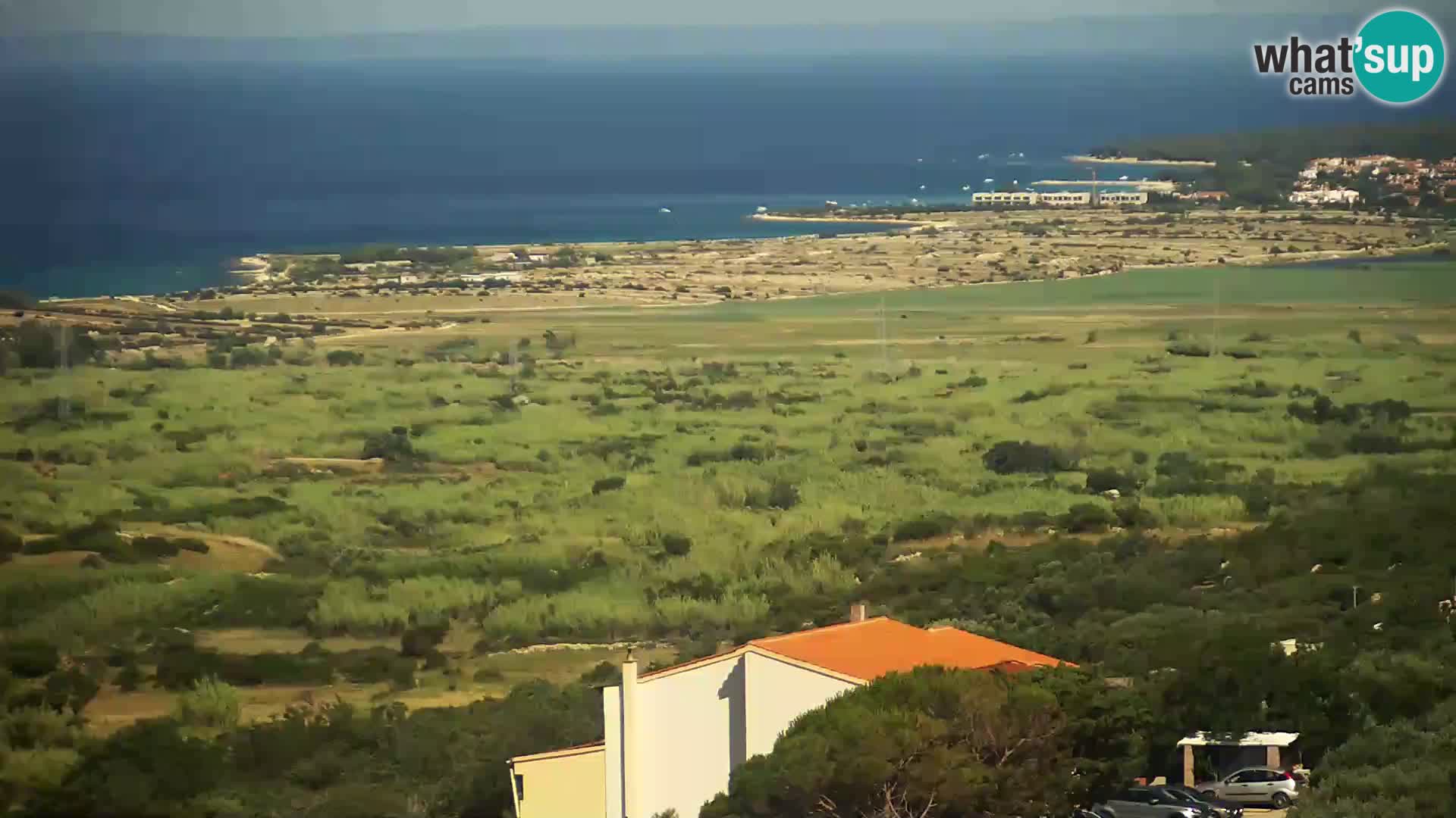Vue de l’usine de fromage Gligora Kolan – île de Pag