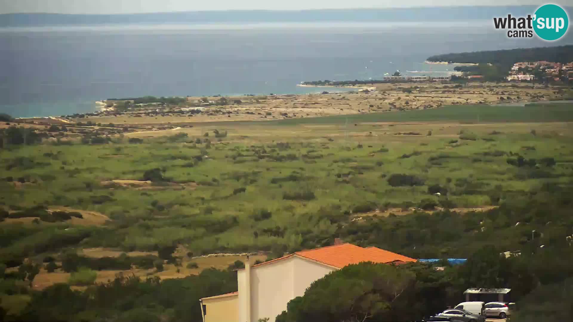 Vue de l’usine de fromage Gligora Kolan – île de Pag