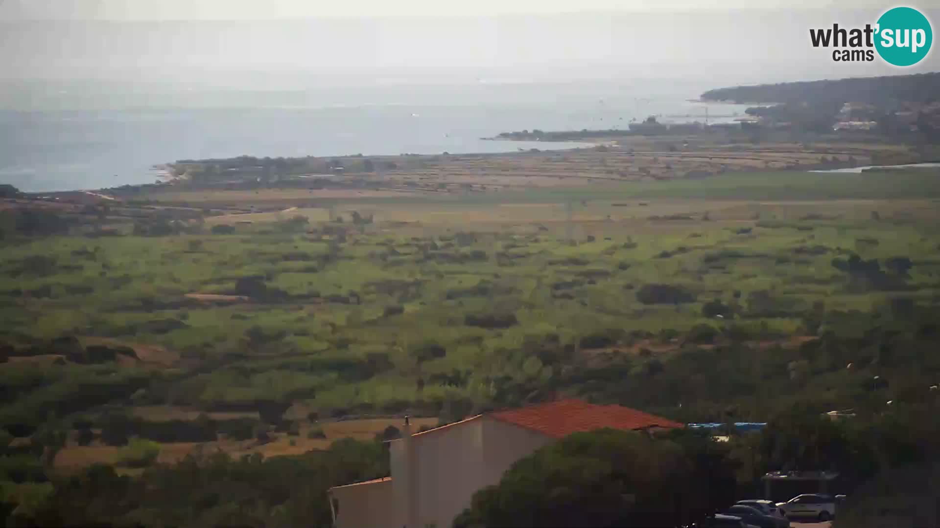 View from Gligora Cheese Factory Kolan – Pag island