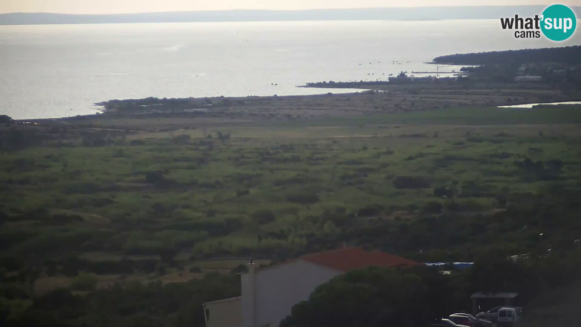 Vue de l’usine de fromage Gligora Kolan – île de Pag