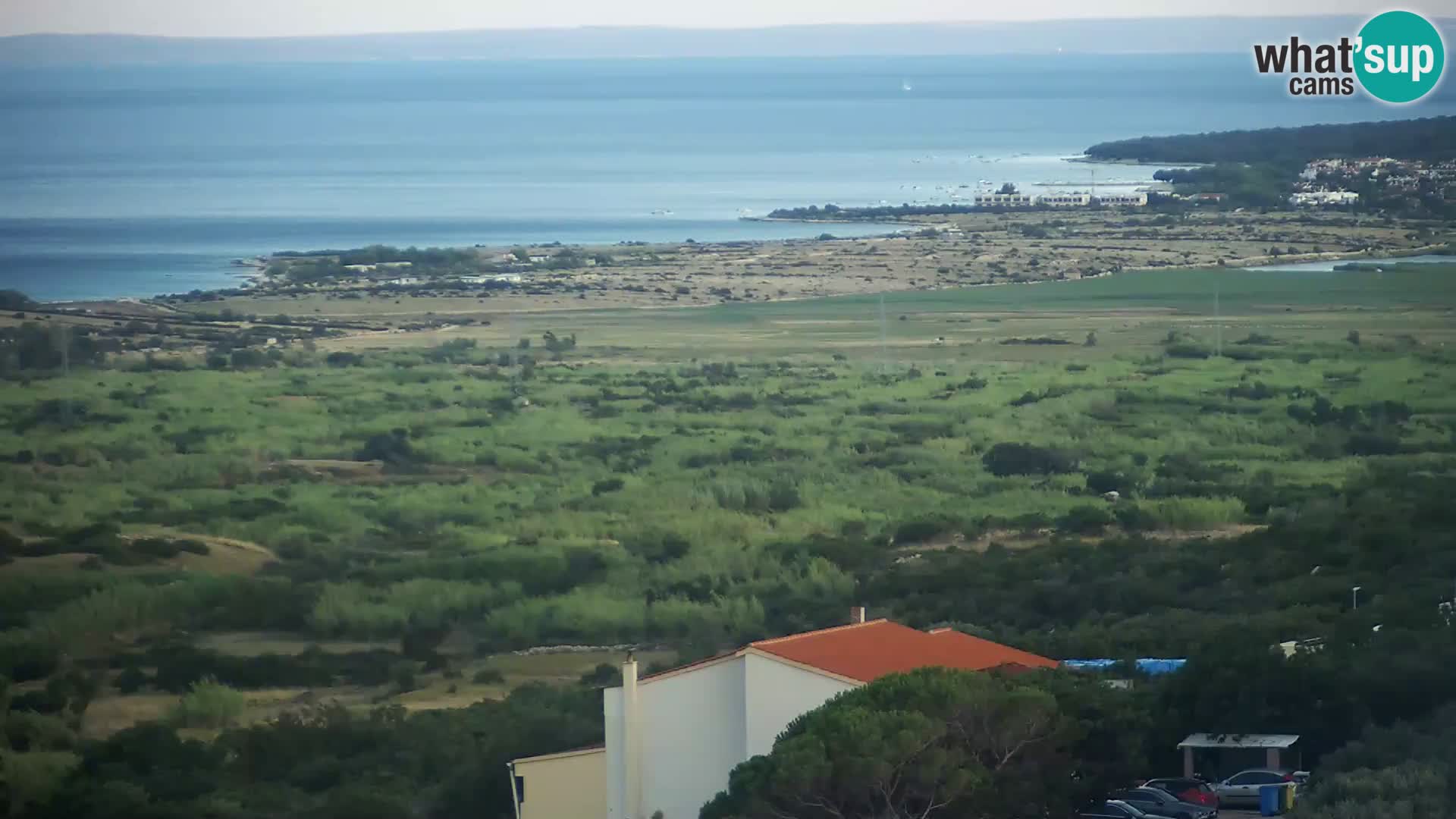 Vista de la fábrica de queso Gligora Kolan – Isla Pag