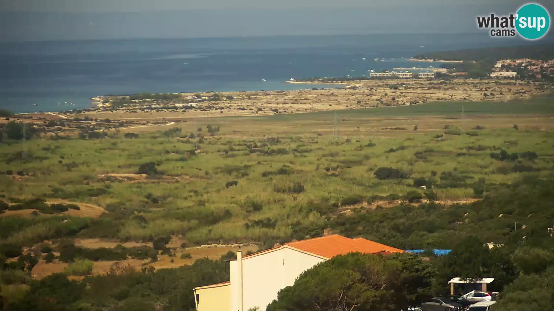 Vista de la fábrica de queso Gligora Kolan – Isla Pag