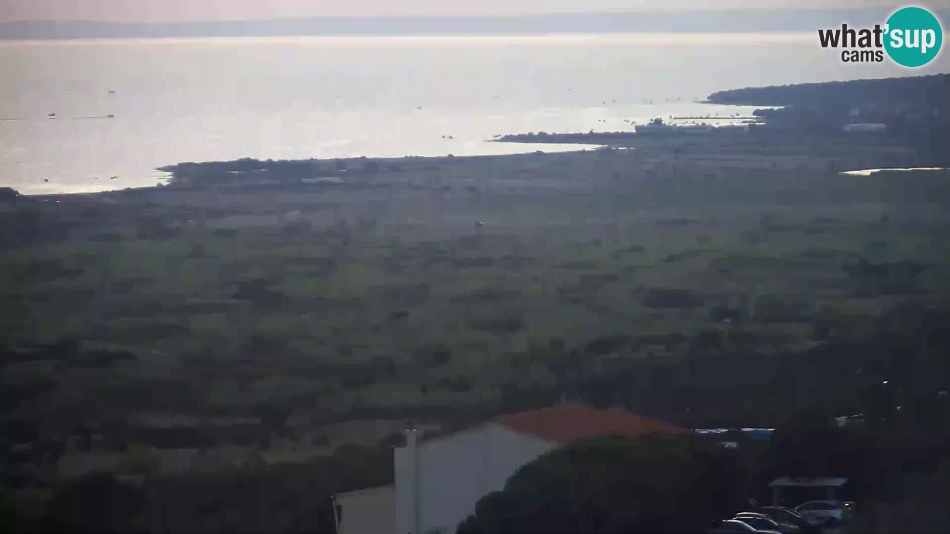 View from Gligora Cheese Factory Kolan – Pag island