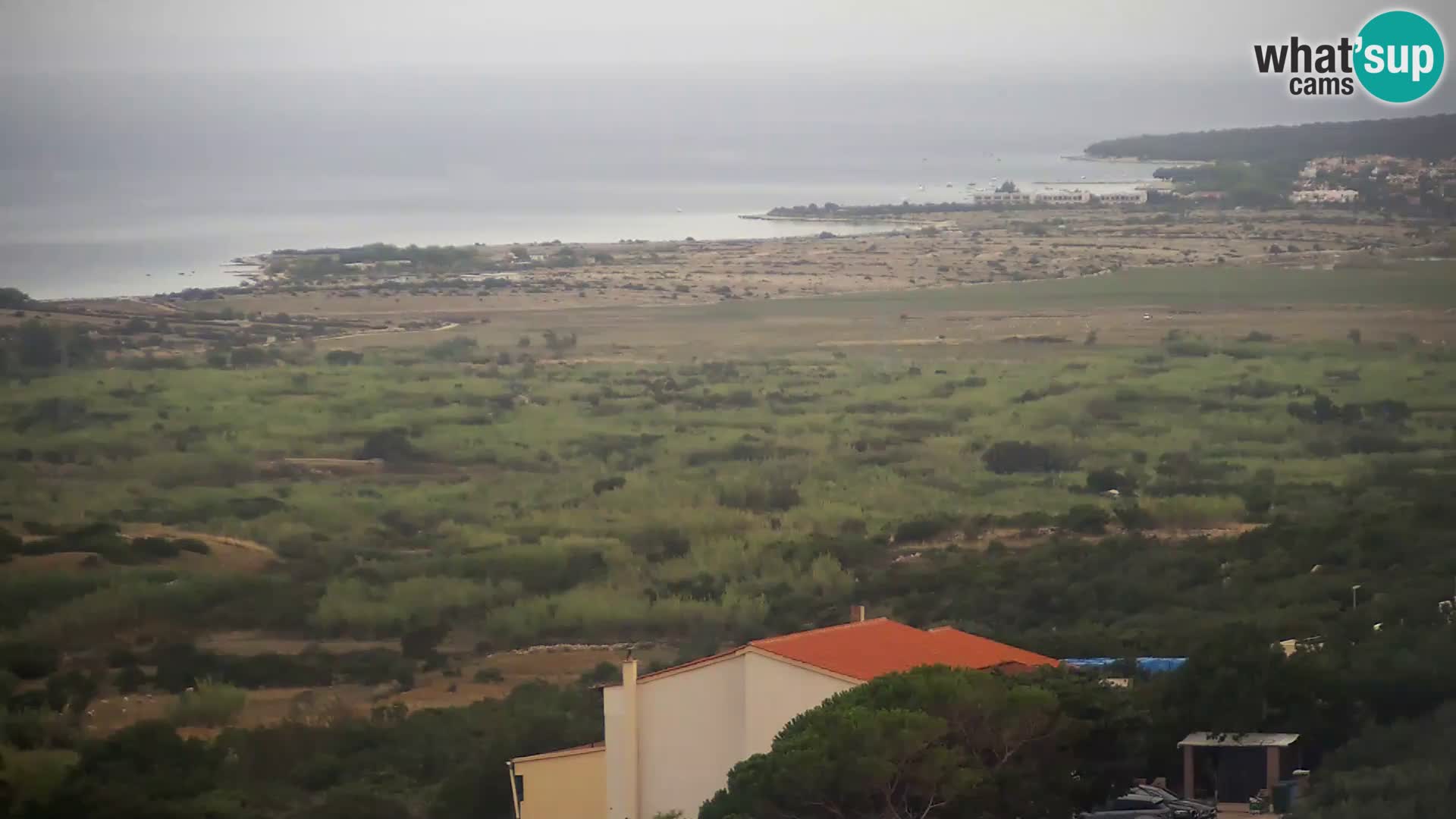 View from Gligora Cheese Factory Kolan – Pag island