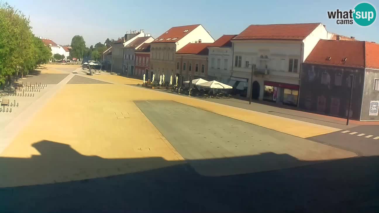 Webcam live Koprivnica – Zrinski trg