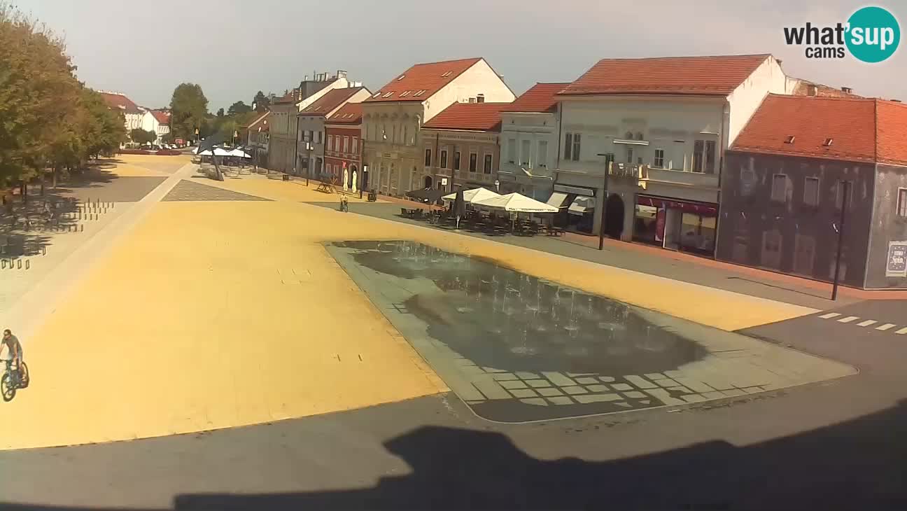 Webcam live Koprivnica – Zrinski trg